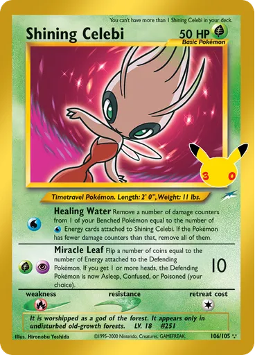 Shining Celebi (30th Celebration)