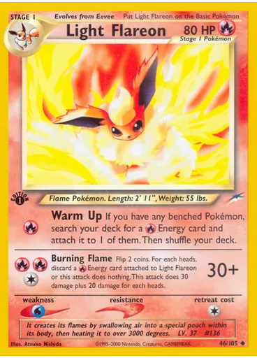Light Flareon (1st Edition)