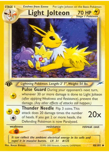 Light Jolteon (1st Edition)