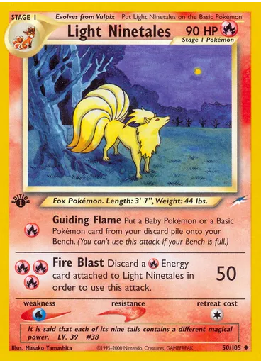Light Ninetales (1st Edition)