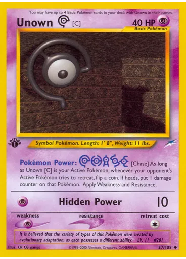 Unown [C] (1st Edition)