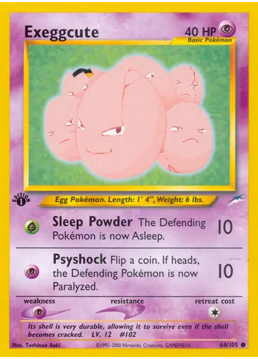 Exeggcute (1st Edition)
