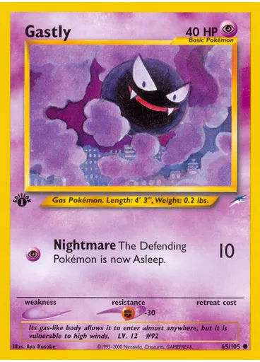 Gastly (1st Edition)