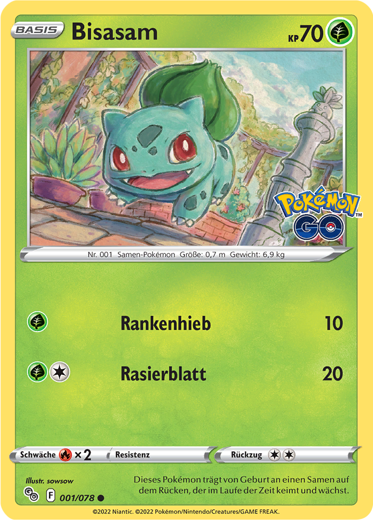 Bisasam (Reverse Holo)