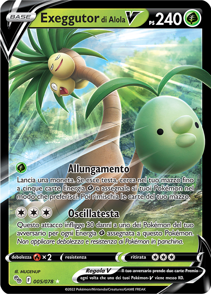 Exeggutor di Alola V