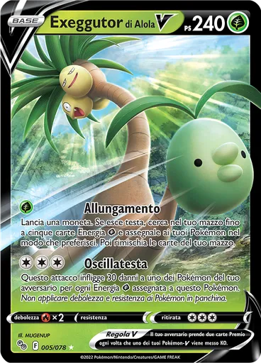 Exeggutor di Alola V