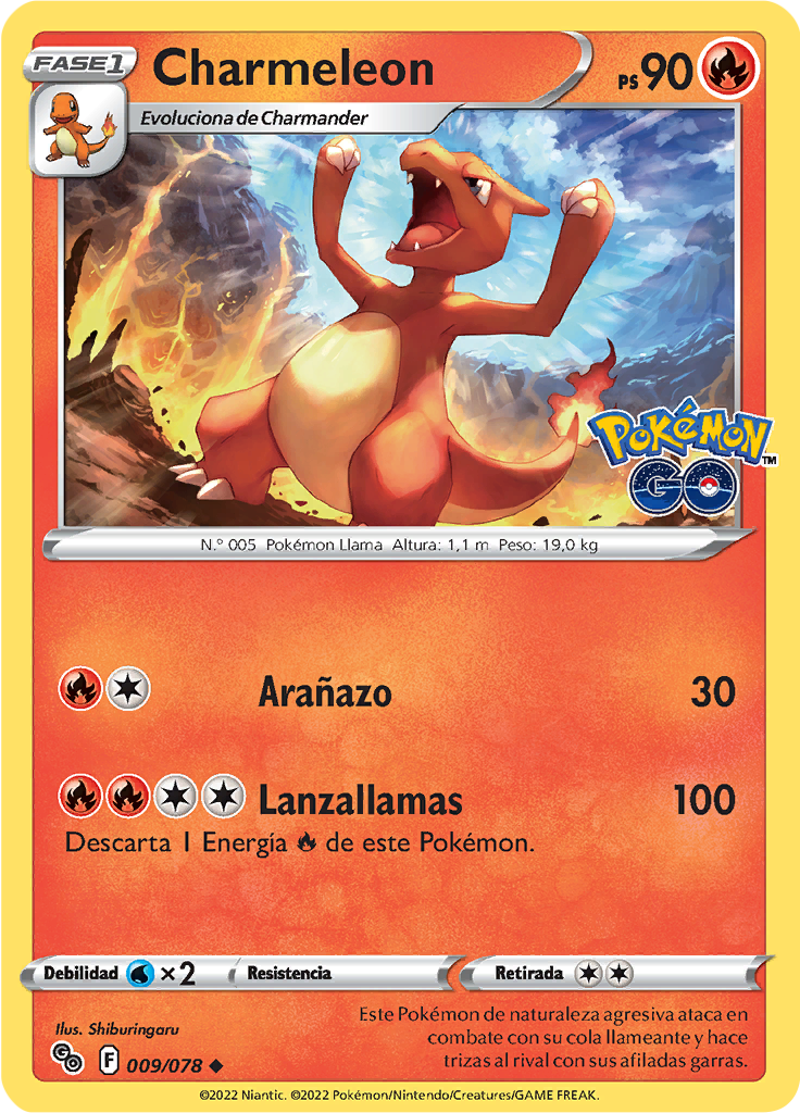 Charmeleon (Reverse Holo)