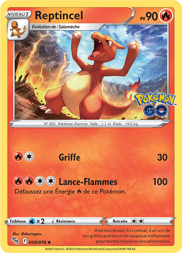 Reptincel (Reverse Holo)