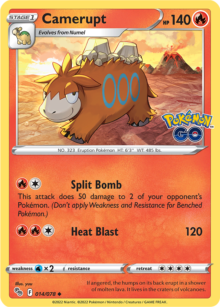 Camerupt (Reverse Holo)