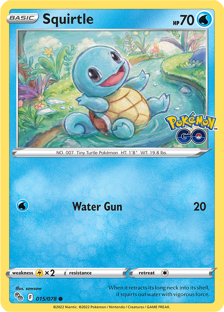 Squirtle (Reverse Holo)