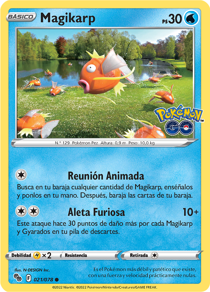 Magikarp (Reverse Holo)