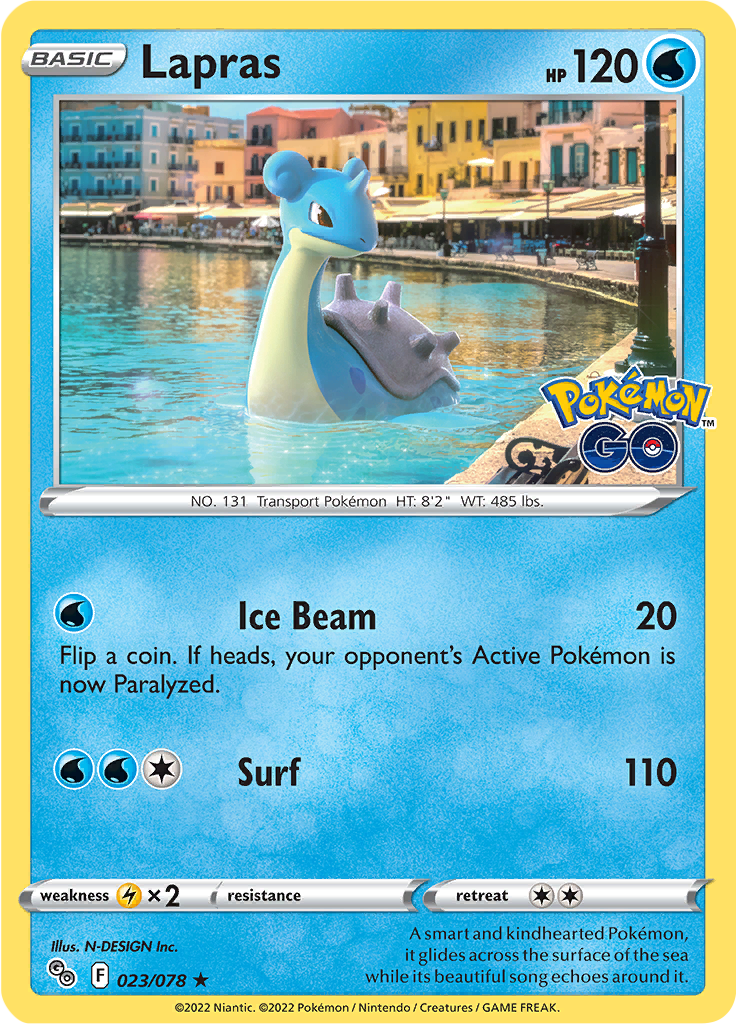 Lapras (Reverse Holo)
