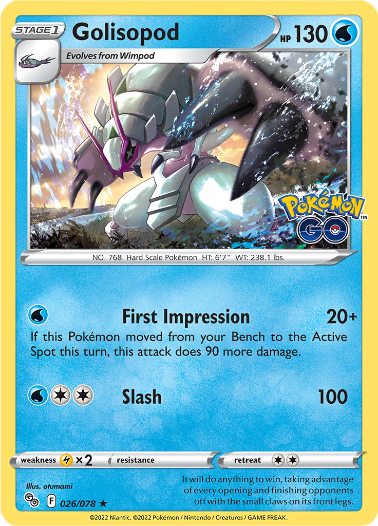 Golisopod (Reverse Holo)