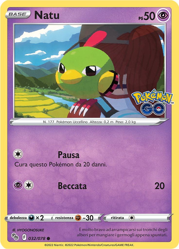 Natu (Reverse Holo)