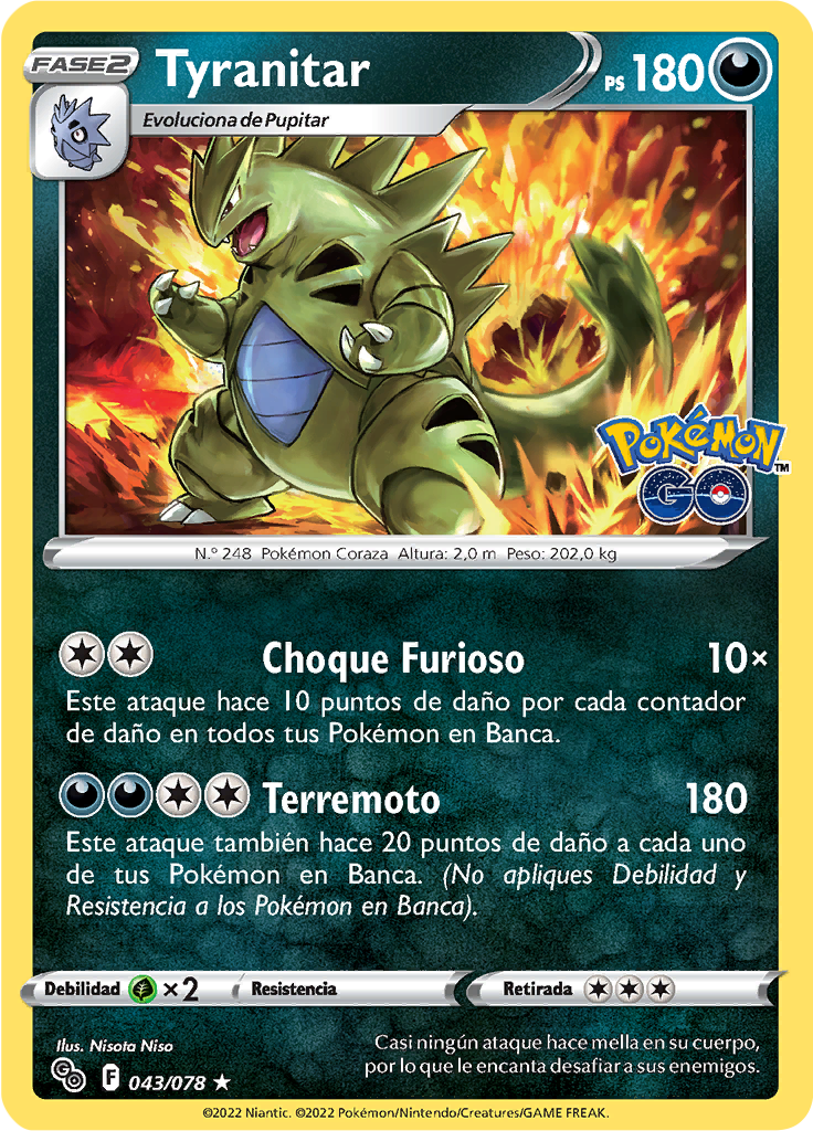 Tyranitar (Reverse Holo)