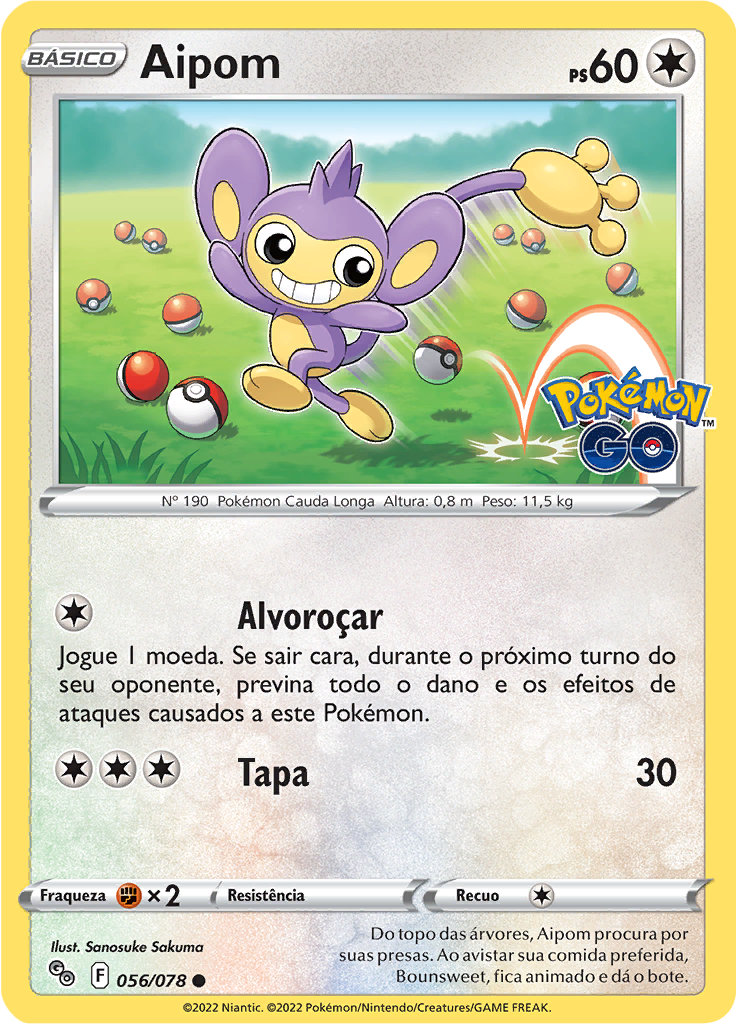 Aipom (Reverse Holo)