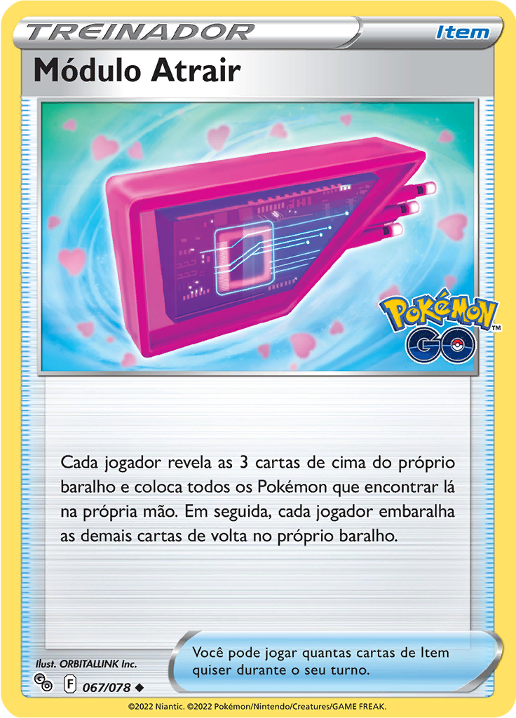 Módulo Atrair (Reverse Holo)