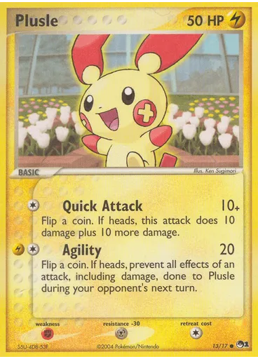 Plusle — POP Series 1