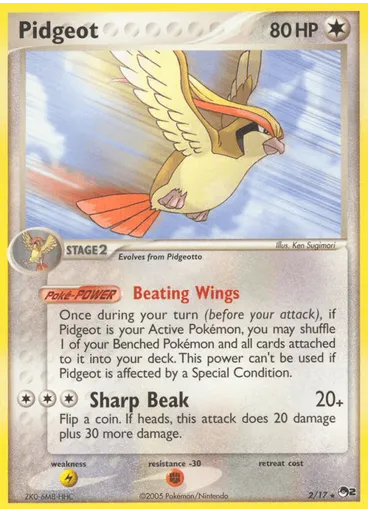 Pidgeot (Reverse Holo)