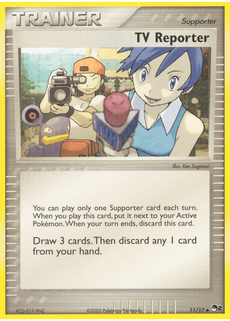 TV Reporter (Reverse Holo)