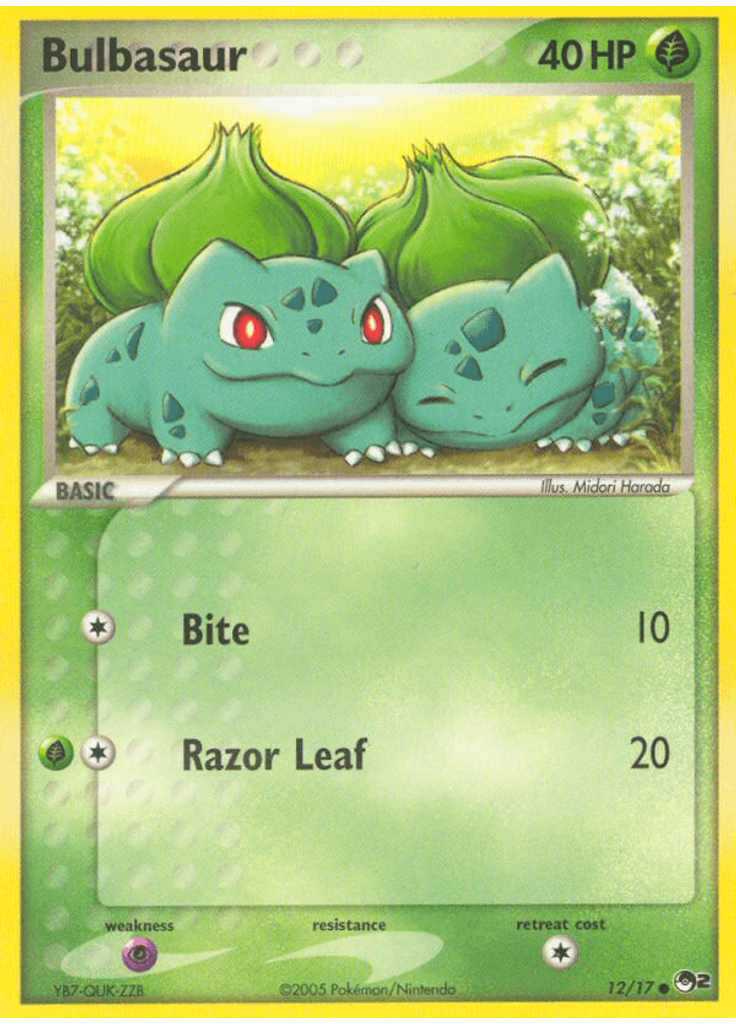 Bulbasaur (Reverse Holo)