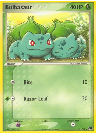 Bulbasaur (Reverse Holo)