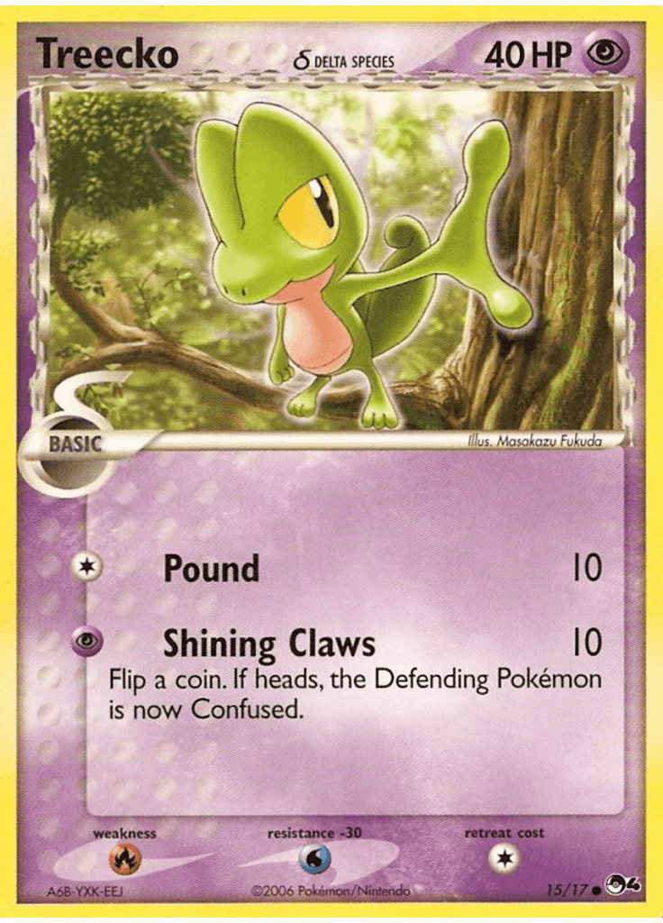 Treecko δ