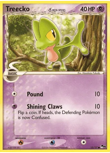 Treecko δ — POP Series 4
