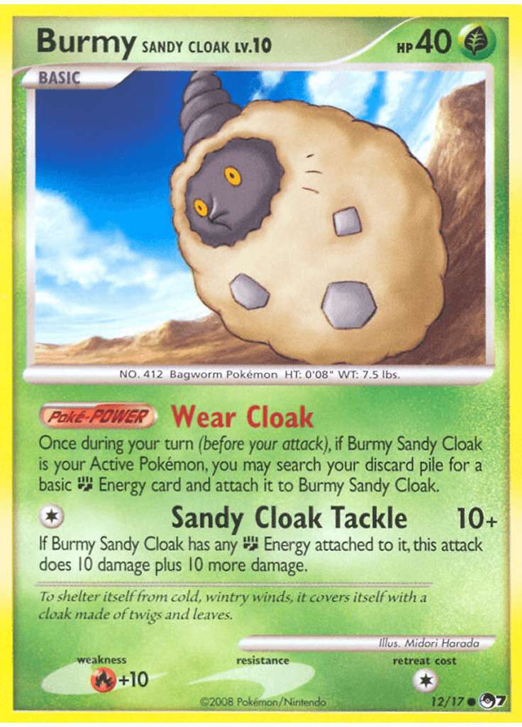 Burmy Sandy Cloak