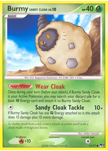 Burmy Sandy Cloak