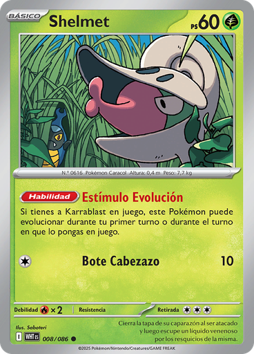 Shelmet (Reverse Holo)