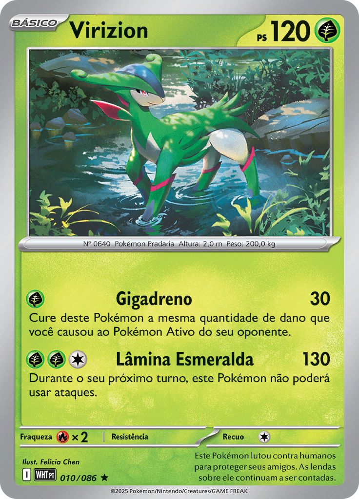 Virizion (Reverse Holo)