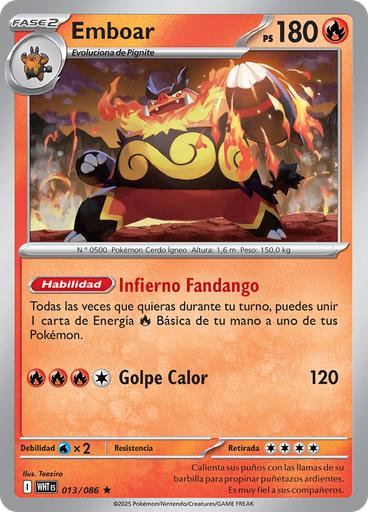 Emboar (Reverse Holo)