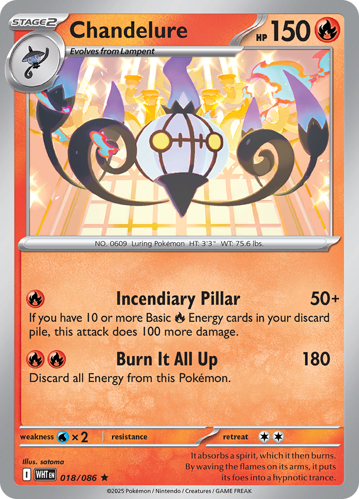 Chandelure (Reverse Holo)