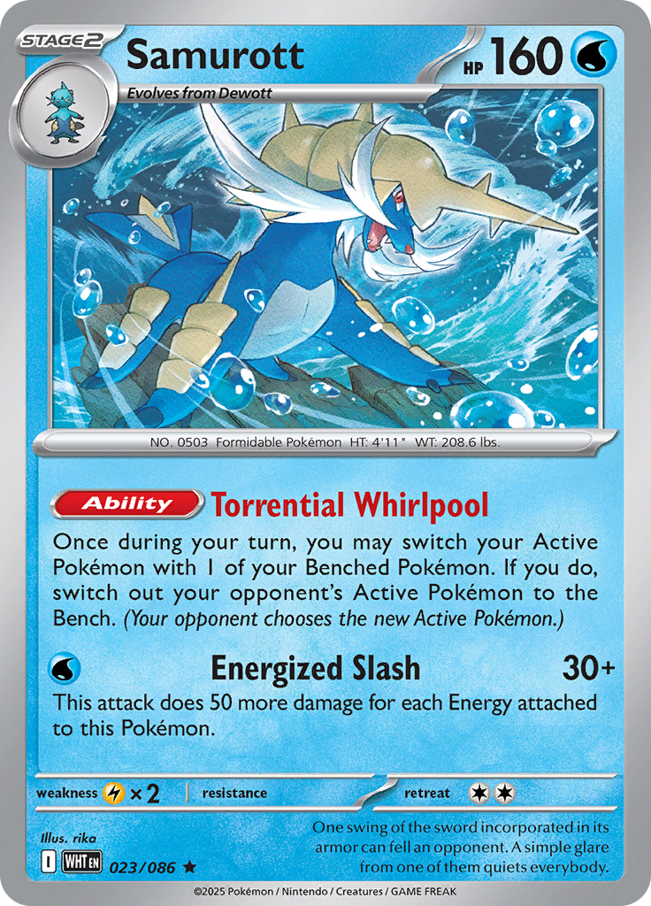 Samurott (Master Ball)