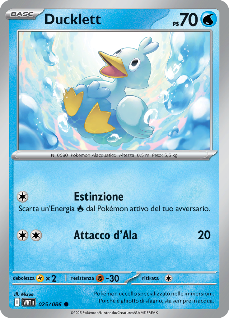 Ducklett (Reverse Holo)