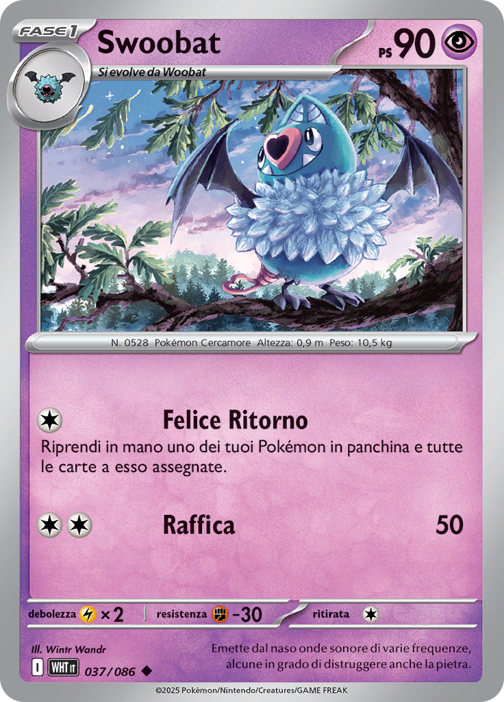 Swoobat (Poké Ball)