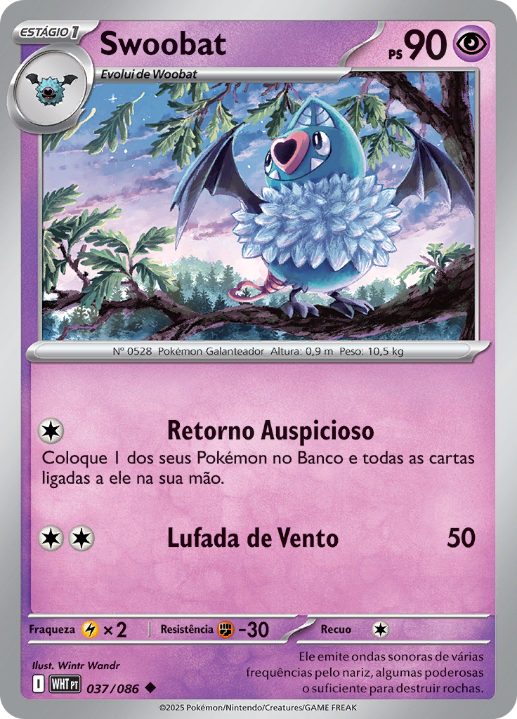 Swoobat (Reverse Holo)