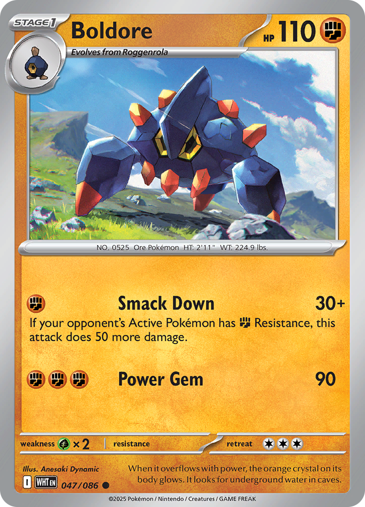 Boldore (Reverse Holo)