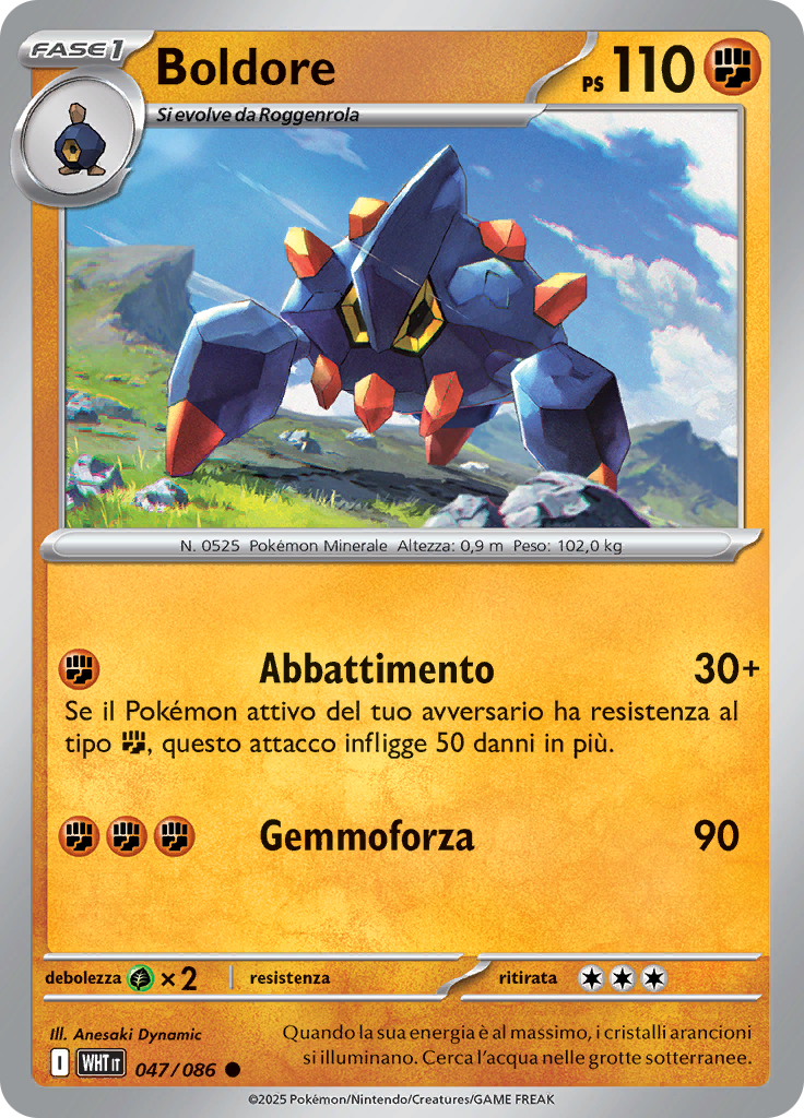 Boldore (Reverse Holo)