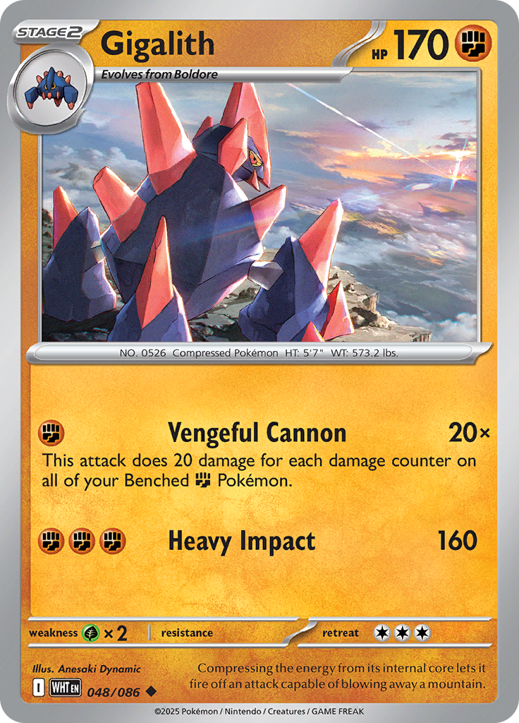 Gigalith (Reverse Holo)
