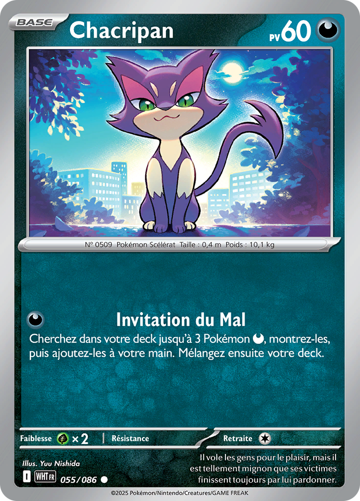Chacripan (Reverse Holo)