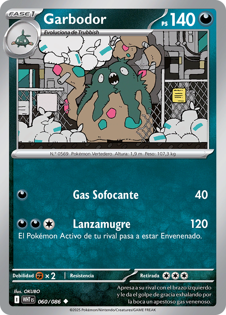Garbodor (Reverse Holo)