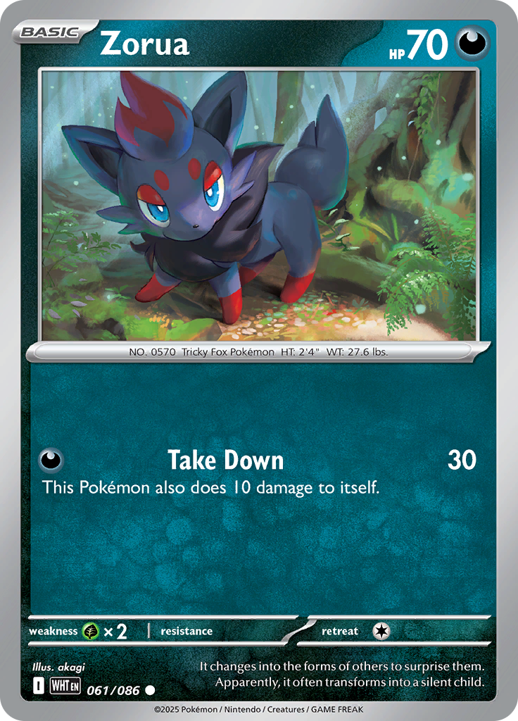 Zorua (Reverse Holo)