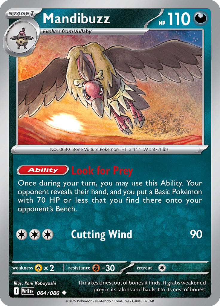 Mandibuzz (Poké Ball)
