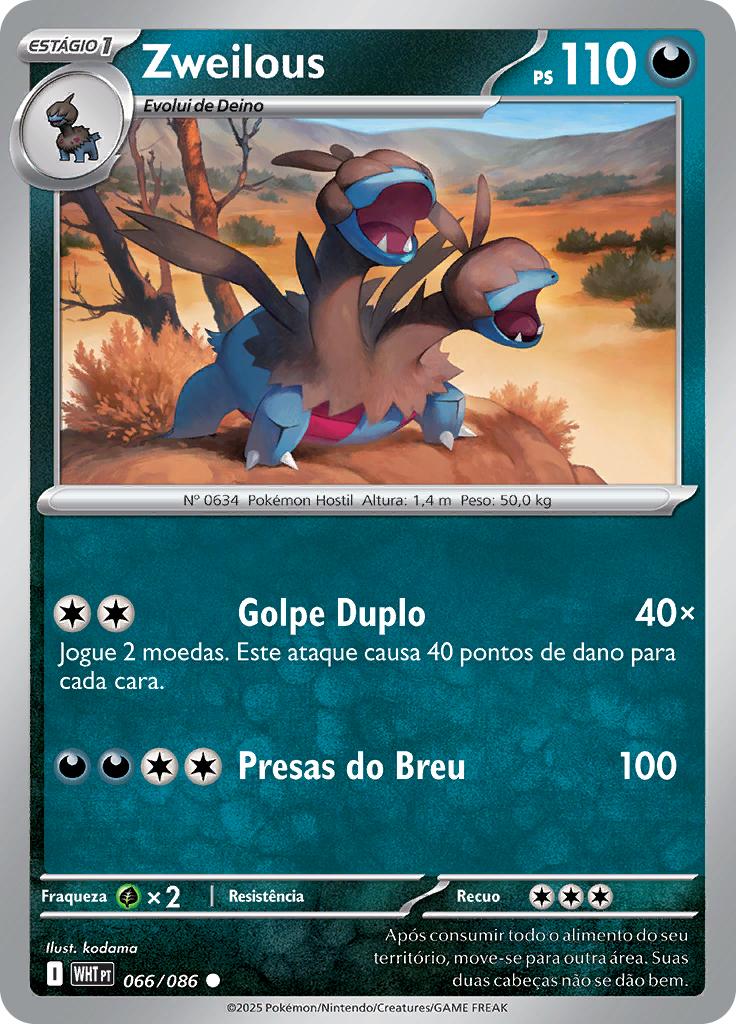Zweilous (Master Ball)