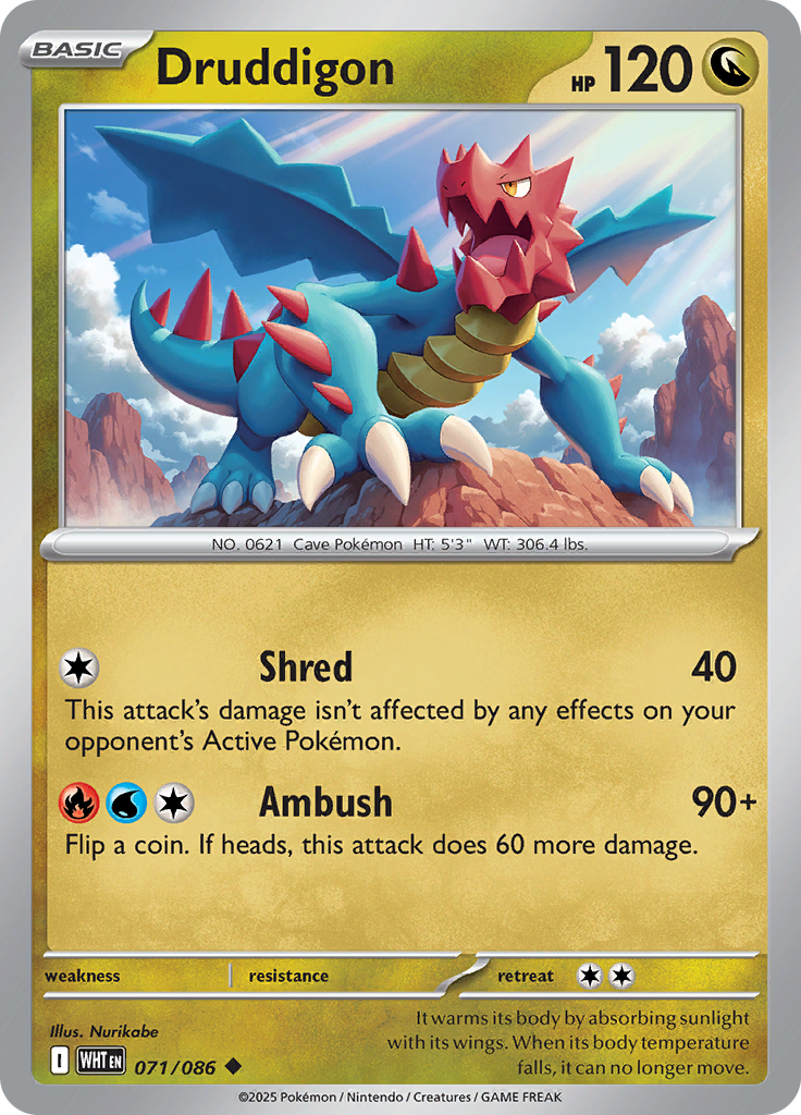 Druddigon (Reverse Holo)
