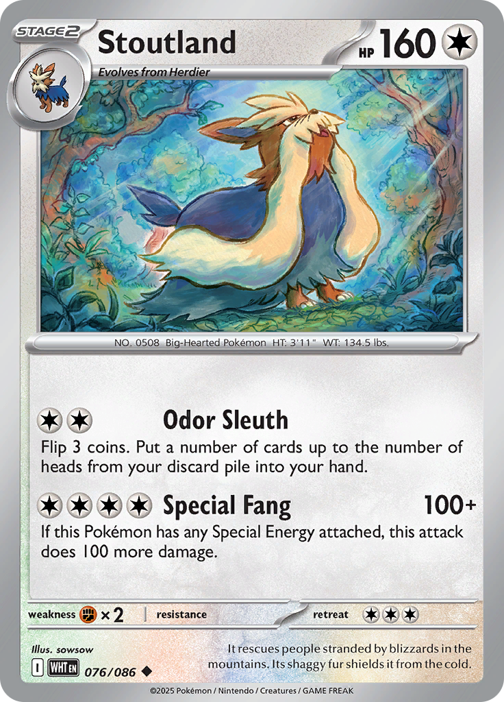 Stoutland (Master Ball)