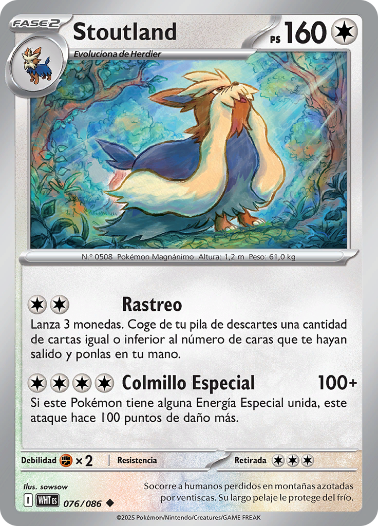 Stoutland (Reverse Holo)