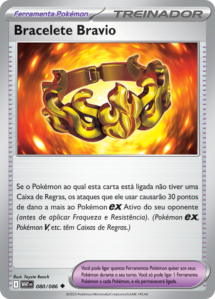 Bracelete Bravio (Reverse Holo)
